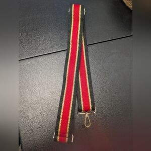 Stylish Red and Black Bag Strap